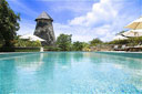 Cotton House pool with Sugar Mill behind - Click to enlarge