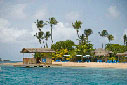 Coconut Bar off Young Island's beach - Click to enlarge